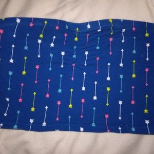 Arrow print bandeau top